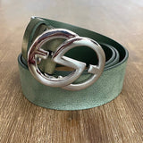 Olive Script Silber