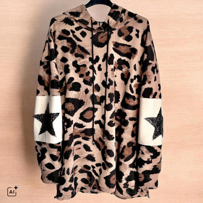 2-Teiler "ANIMAL with STARS", light camel