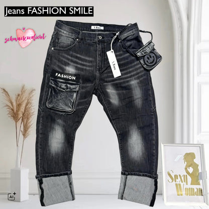 SEXY WOMAN Jeans "FASHION", black
