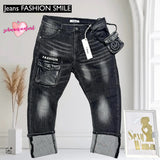 SEXY WOMAN Jeans "FASHION", black