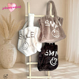 Plüschtasche Shopper "SMILE"