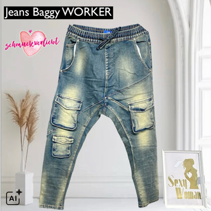 SEXY WOMAN Jeans Baggy "WORKER"