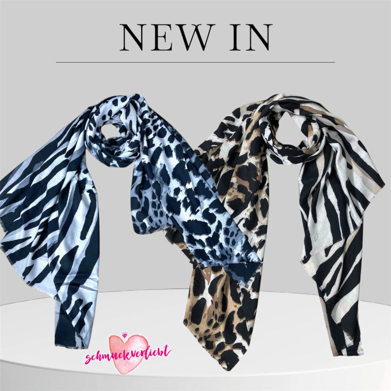 Viskose Schal "ANIMAL", in 2 Farben