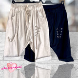 Baggy Bermuda Shorts "LACING"