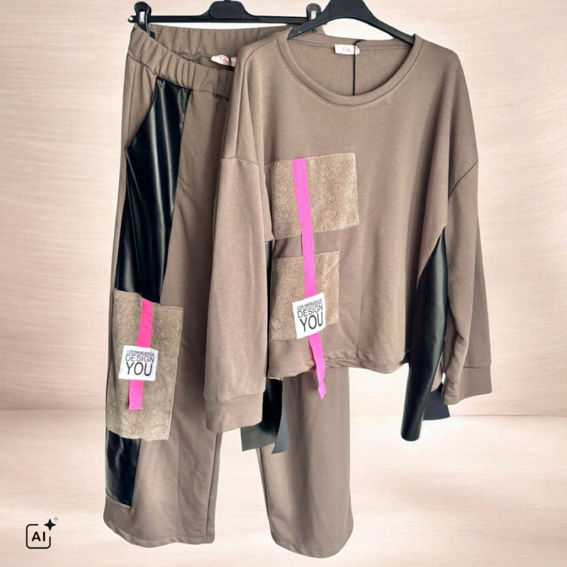 2-Teiler "DESIGN YOU", taupe