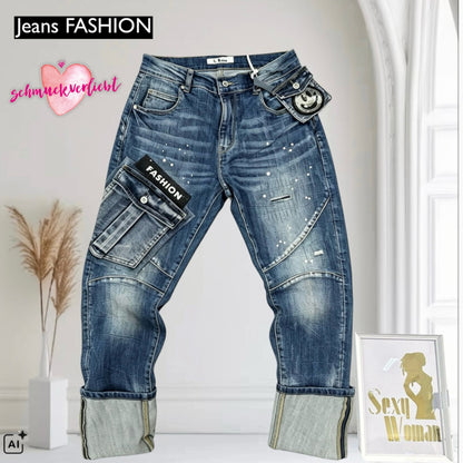 SEXY WOMAN Jeans "FASHION", blue