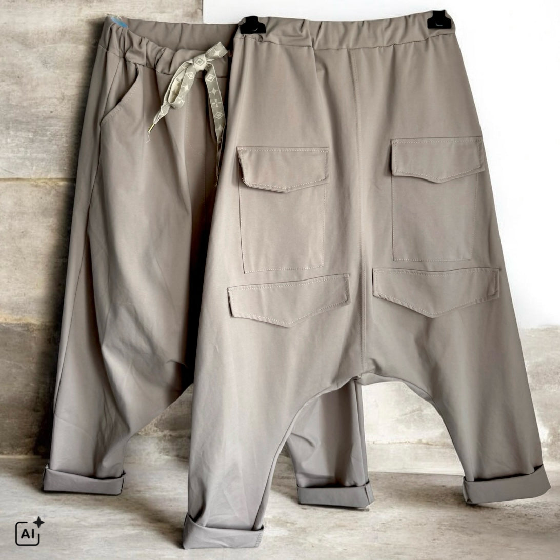 Baggy Hose „BACK FLAP“ ✦✼ mit Zierkordel