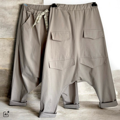 Baggy Hose „BACK FLAP“ ✦✼ mit Zierkordel
