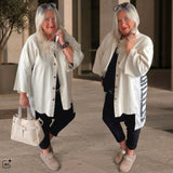 Denim Jacke "HORIZON", vanille