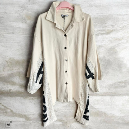 Denim Jacke "HORIZON", vanille
