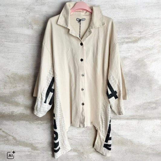 Denim Jacke "HORIZON", vanille