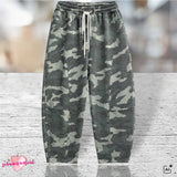 weiche Bottle Hose "CAMOUFLAGE", olive