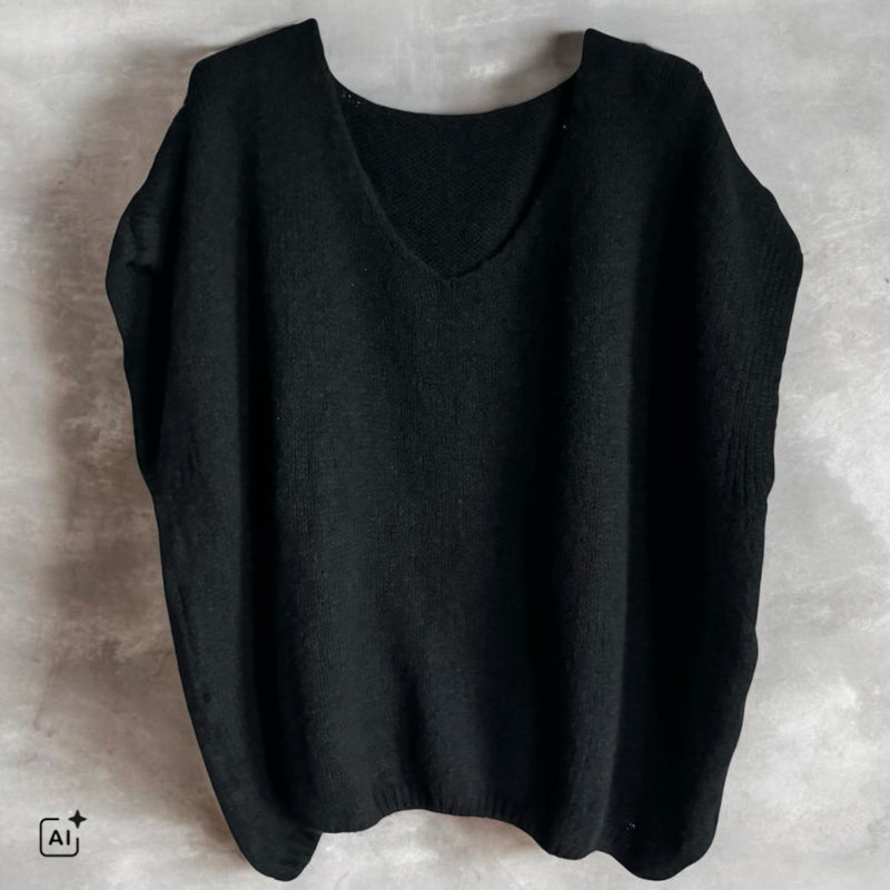 Pullunder V-Neck "TACY", schwarz
