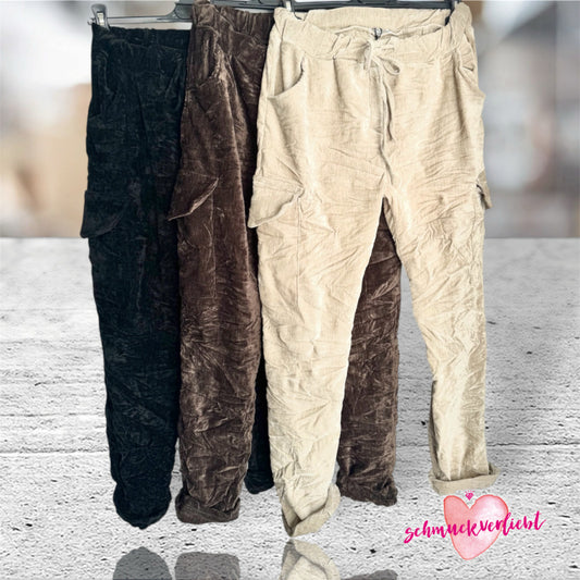 samtige CARGO Jogg Pant "VELVET"