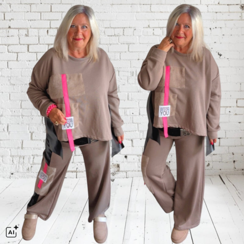 2-Teiler "DESIGN YOU", taupe