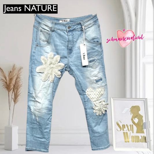 SEXY WOMAN Jeans "NATURE"