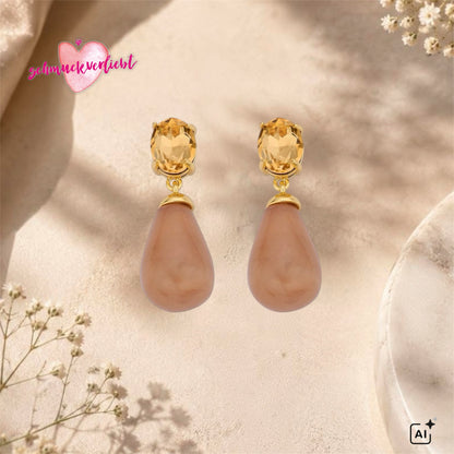 BIBA Ohrringe "PREPPY", beige