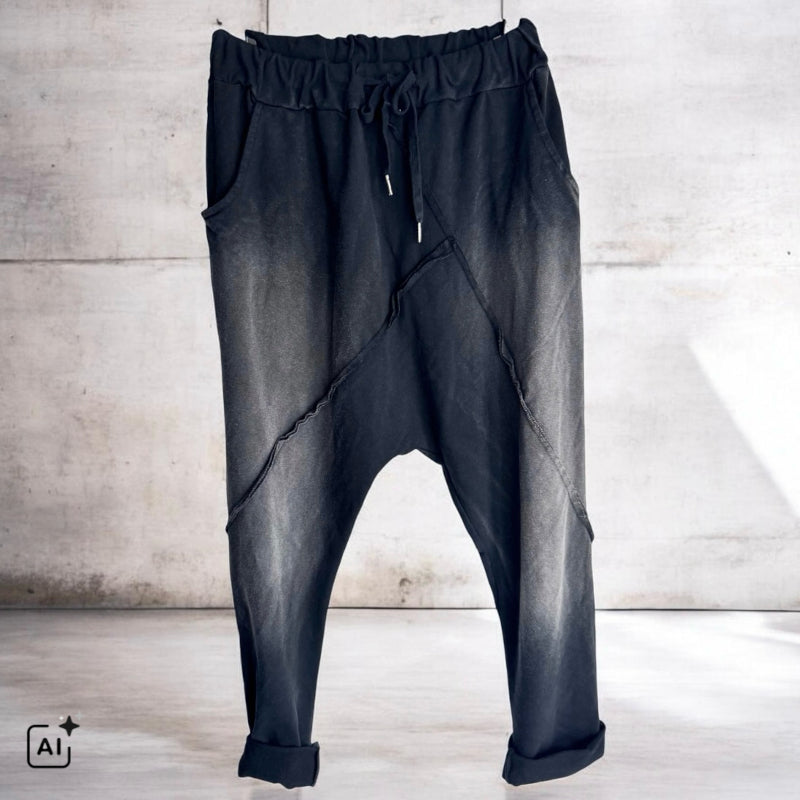 Sweat Baggy Hose "STONE WASHED"