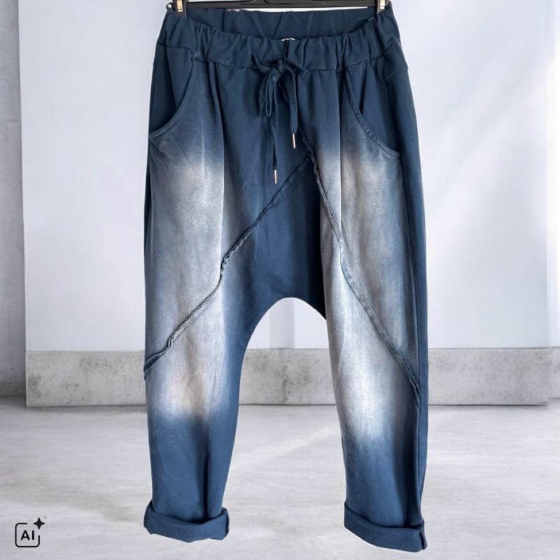 Sweat Baggy Hose "STONE WASHED"