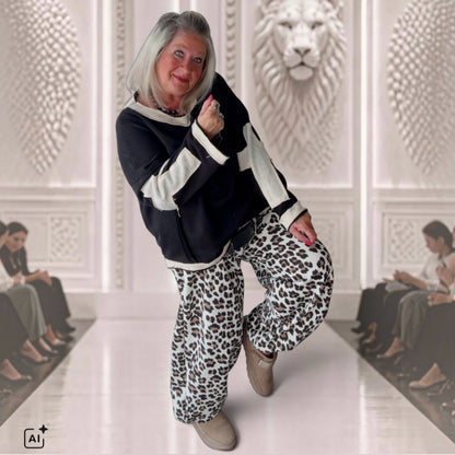 Pumphose "ALADIN", LEO-beige