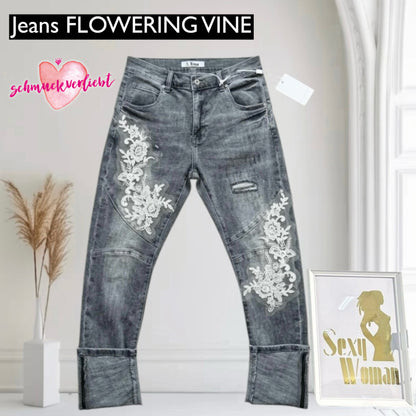 SEXY WOMAN Jeans "FLOWERING VINE"