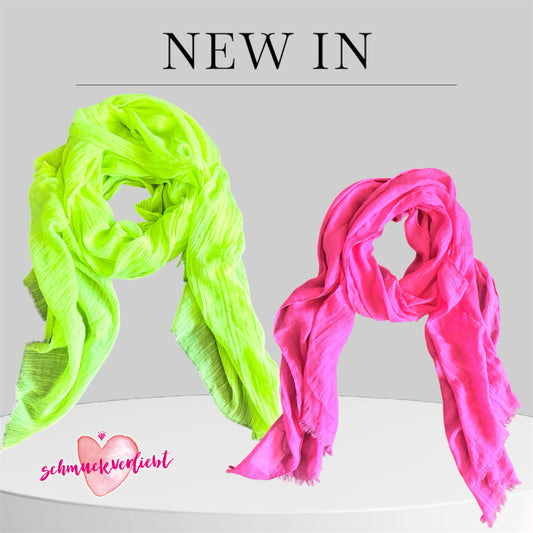Viskose Schal "NEON STAR"