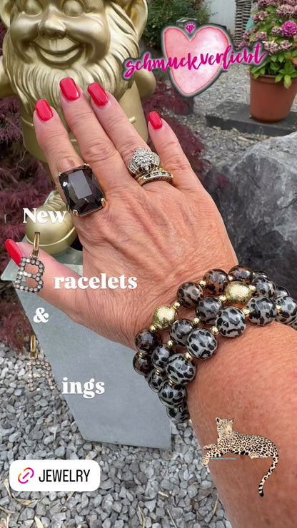 BIBA Armband "GOLDEN LEOPARD"