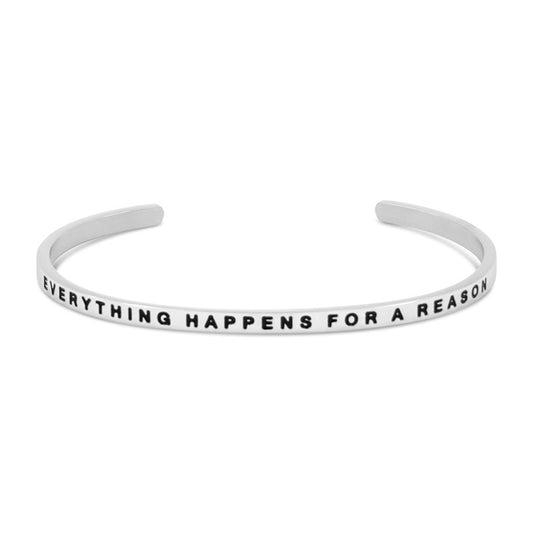 The Simple Pledge 01 Silber Everything Happens For A Reason