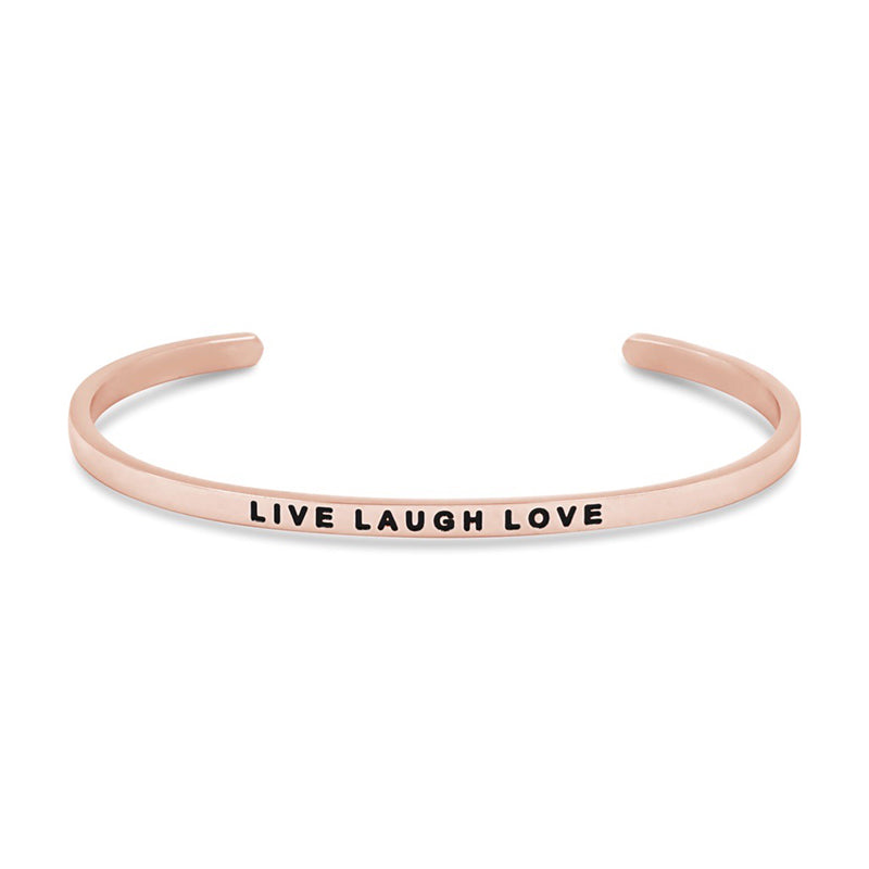 The Simple Pledge 03 Rosegold Live Laugh Love