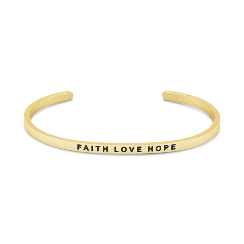 The Simple Pledge 04 Gold Faith Love Hope