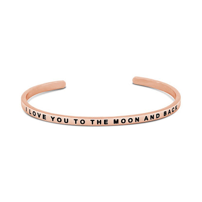 The Simple Pledge 13 Rosegold I Love You To The Moon And Back