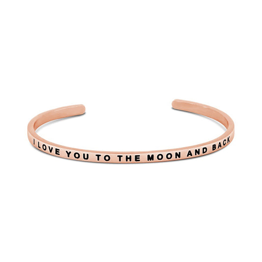 The Simple Pledge 13 Rosegold I Love You To The Moon And Back