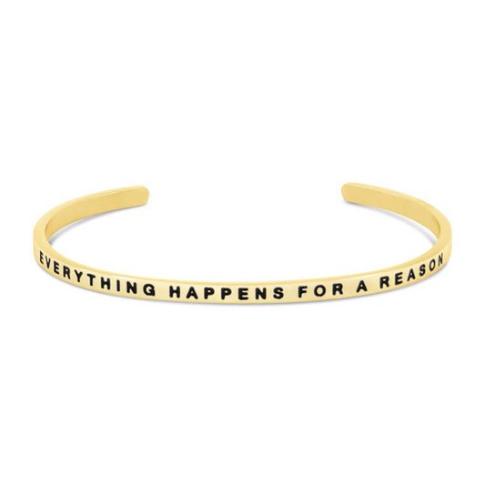 The Simple Pledge 15 Gold Everything Happens For A Reason