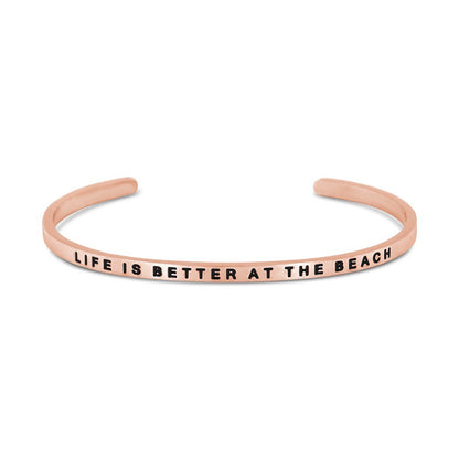 The Simple Pledge 16 Rosegold Life Is Better At The Beach