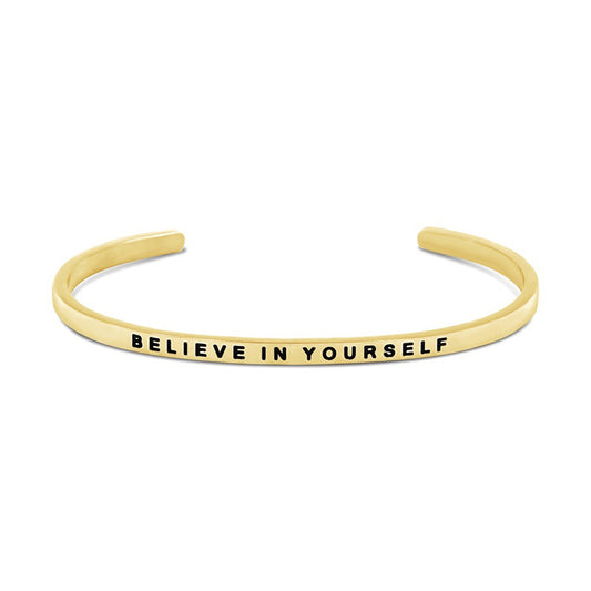 The Simple Pledge 19 Gold Believe In Yourself