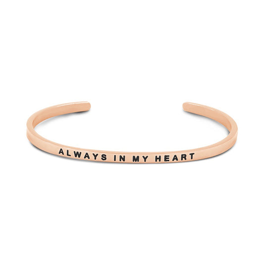 The Simple Pledge 21 Rosegold Always In My Heart