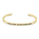 The Simple Pledge 28 Gold Follow Your Dreams