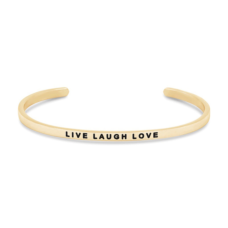 The Simple Pledge 32 Gold Live Laugh Love