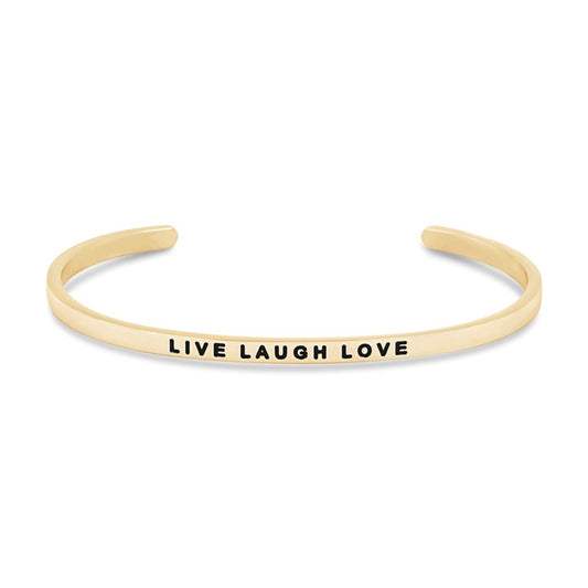 The Simple Pledge 32 Gold Live Laugh Love