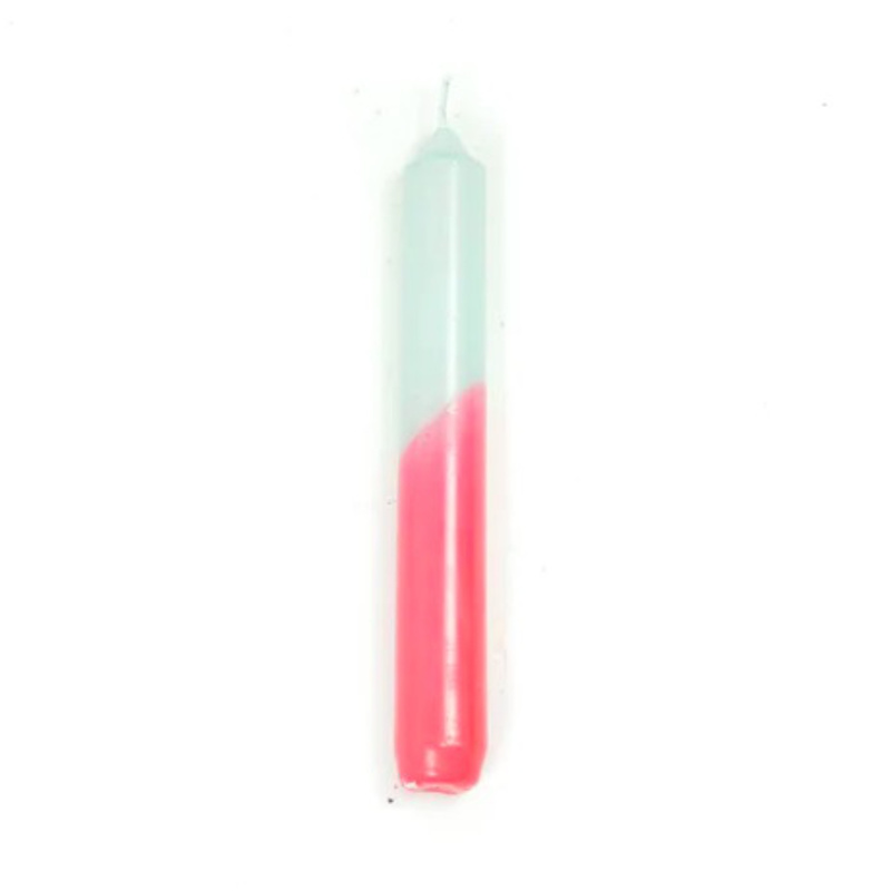 Hv Candles 6pc Green:pink Sku202164 A